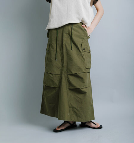 Needles|ニードルス コットンリップストップ フィールドスカート“Field Skirt” sx160
