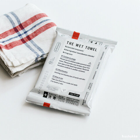 THE｜「消毒ができる」THE WET TOWEL 3袋セット