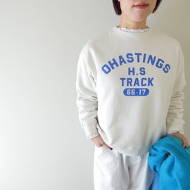 BLUE LAKE MARKET|AZUMA裏毛 脇パネルパネルプルオーバー(B-513025)