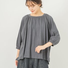 TUTIE.|コットンガーゼ天竺ラグランスリーブプルオーバー 長袖