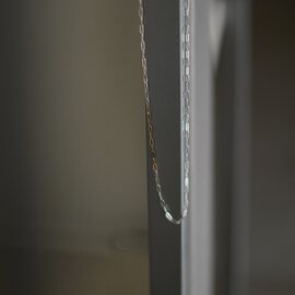 Garden of Eden|9K&SV PCチェーンネックレス アクセサリー ジュエリー ユニセックス メンズ PC chain necklace 25SS058 ガーデンオブエデン