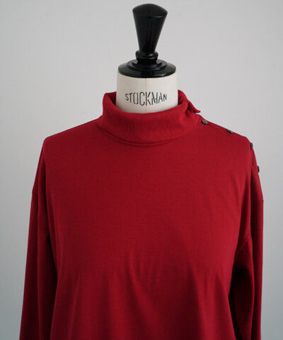 Mochi｜side button top [red/・2]