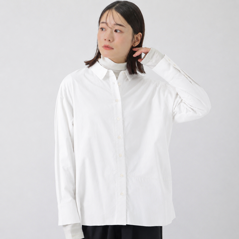 T.Tutie.|コットンブロードボールシャツ 長袖シャツ
