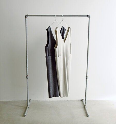 DONEEYU|ツイード調 両面起毛 ジャンパースカート u-2114-yo