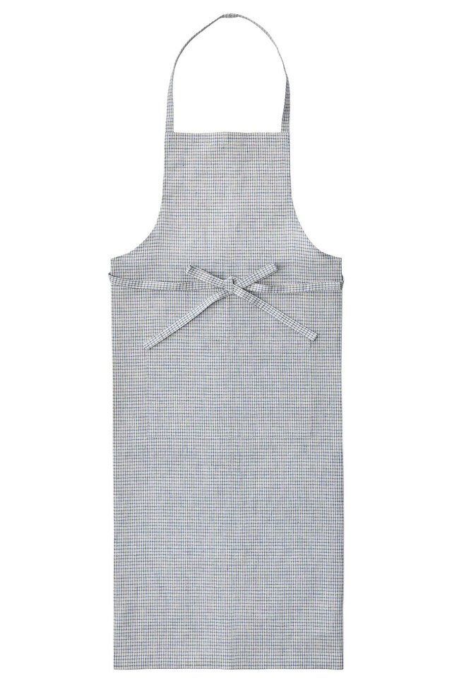 イーサン---オフホワイトをベースに、シックなブルーの格子柄です。全体的にトーンが柔らかく、素朴な温かみが感じられます。リネンらしい風合いを最大限に楽しみたい方や、ナチュラル系のインテリアに馴染ませたい方におすすめです。