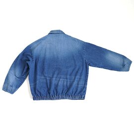 VU｜VU ヴウ vintage denim shirts collar bluson [VINTAGE BLUE] ヴィンテージスタンドカラーブルゾン【再入荷】 