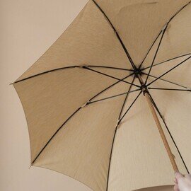 hatsutoki｜fog コットンリネン晴雨兼用傘|日傘 長傘 UVカット 防水加工  ｜ 母の日ギフト ｜ プレゼントに