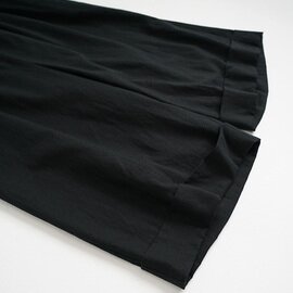 Mochi｜cropped wide pants [mo-pt-01/black/・1]