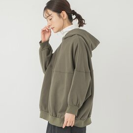 TUTIE.|コットン裏毛キャップショルダーフーディー スウェット 長袖 PRE SALE