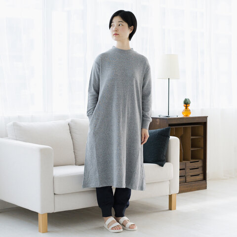 TUTIE.|接結カットソーリブワンピース