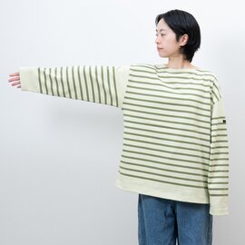 G.F.G.S.|限定ナバル / リラックス ボートネック / ボーダー カットソー 長袖シャツ