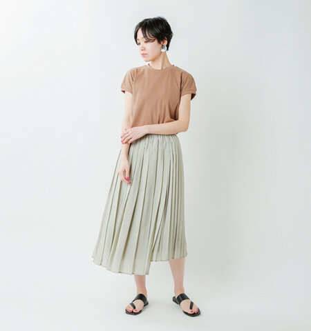 kelen|シアークロスステッププリーツスカート“Diffi” lkl20ssk2-fn