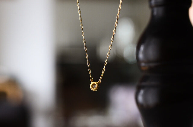 SOURCE｜2mm Rosecut Diamond Necklace