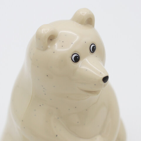 Polar Bear Money Box（with muffler 2023）/シロクマ貯金箱【母の日ギフト】