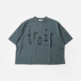 tumugu｜ラフィ天竺 コットン プリント Tシャツ tc22302-yo