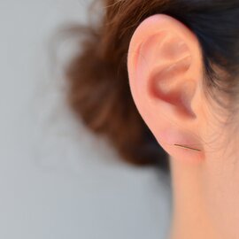 Kathleen Whitaker | Staple Earring  (short / long)