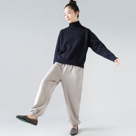atelier naruse｜ラムウール タートルネック セーター kt-31