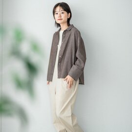 YARRA｜シングルガーゼシャツジャケット　YR-1413-211