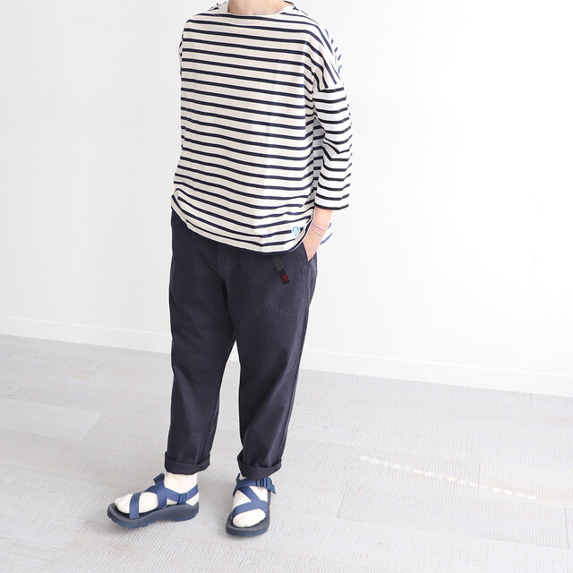 ダブルネイビー / S 着用、モデル身長:158cm