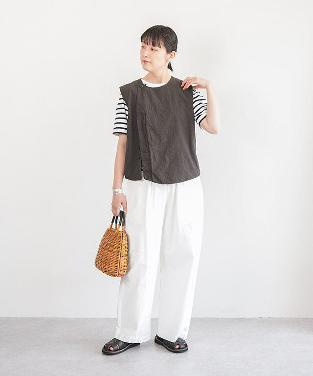 身長:165cm / Dark Brown / サイズ:Free