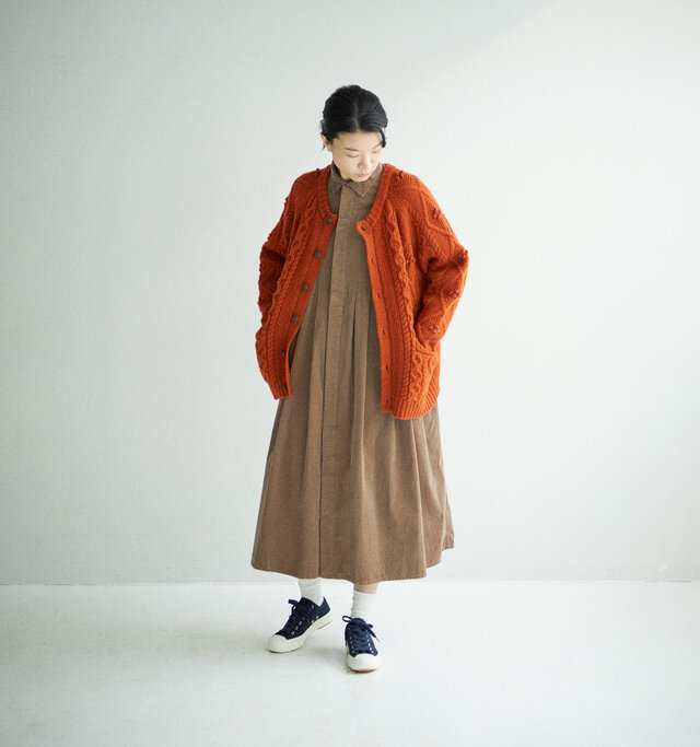 モデル161cm 着用サイズ:0(BROWN)