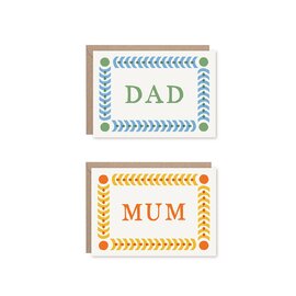 ARIANA MARTIN｜グリーティングカード DAD&MUM［母の日/父の日］ネコポス対応