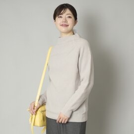 NARU|タスマニアラムウールボトルネックニット