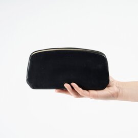 FOLNA RD|【新色 追加】ソフトレザー 天溝がま口 ロング財布