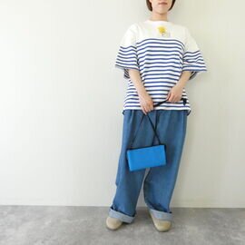 KAPITAL|パネルボーダー天竺BOX-T(PECKISH RAINBOWY pt)(K2606SC237)キャピタル