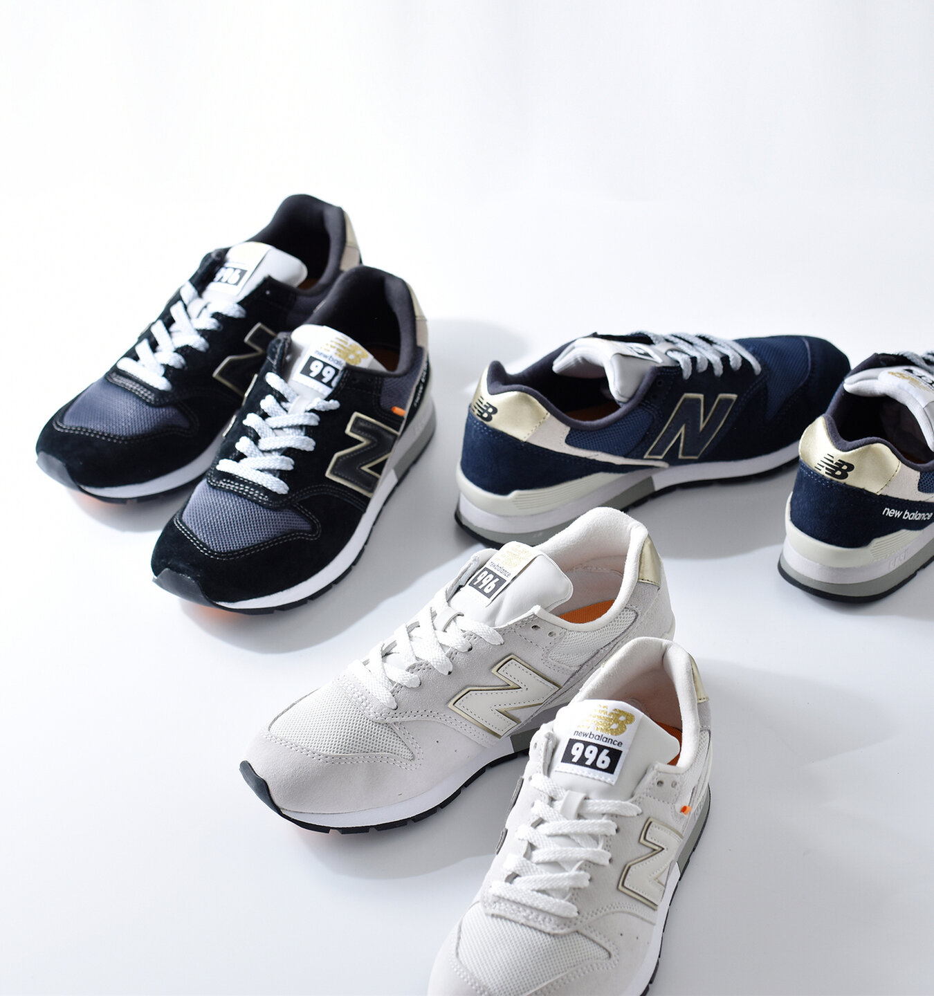 New Balance スエード メッシュアッパースニーカー Cm996 Cm996 Bh Bi Be Yh Piu Di Aranciato ピウディアランチェート キナリノモール New Balance スエード メッシュアッパースニーカー Cm996 Cm996 Bh Bi Be Yh Piu Di Aranciato ピウディアランチェート キナリノモール