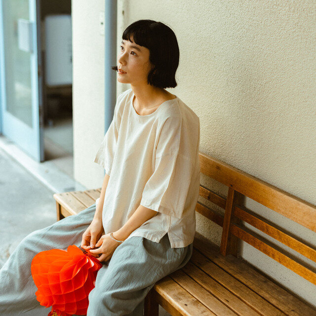 ヂェン先生の日常着|カットソー ショート
