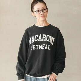 SOLAMONAT|ハロ加工裾紐プルオーバー macaroni 【ご予約商品/1月中旬頃入荷予定】sma-lk-macaron