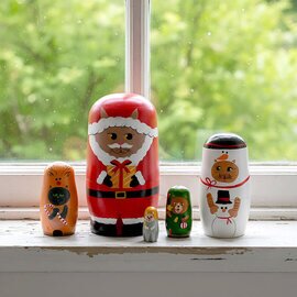 マトリョーシカ ねこのクリスマス