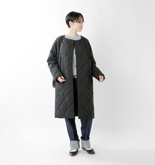 model saku:163cm / 43kg
color : black / size : M