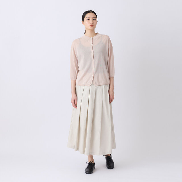 model:168cm color: ライトベージュ