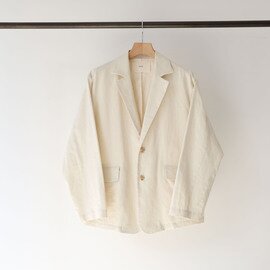 MidiUmi｜cotton linen tailored jacket