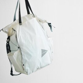 and wander｜30D コーデュラナイロン シルトートバッグ “sil tote bag” 574-4975200-tr 
