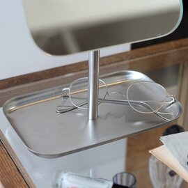 DULTON｜RECTANGLE MIRROR WITH TRAY W18/スタンドミラー/卓上鏡【母の日ギフト】