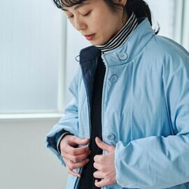 PONT DE CHALONS|洗える コットンナイロン中綿比翼ジャケット