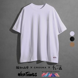 WILD THINGS｜ユニバーサル Tシャツ ミレニアムフォレスト 半袖 カットソー ユニセックス メンズ WT20371N-INS2 ワイルドシングス