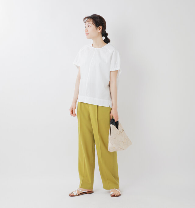 model mizuki：168cm / 50kg 
color : yellow / size : 2