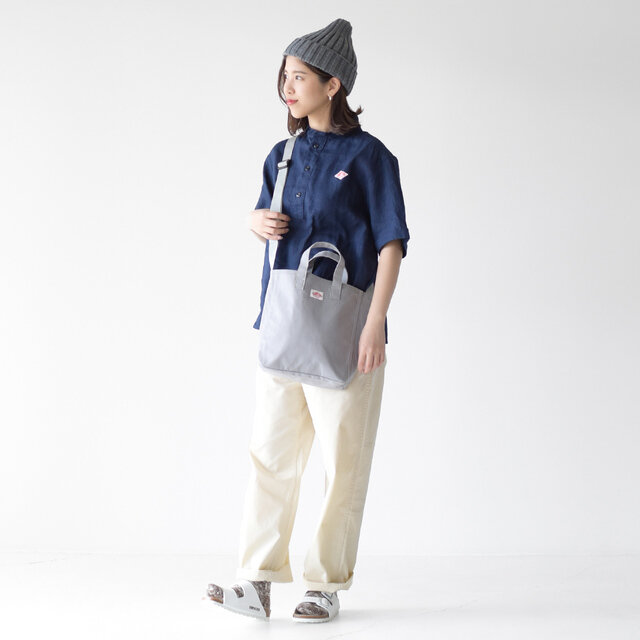 モデル: 157cm /47kg
color:new navy / size:36(レディースM)