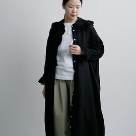 Gauze#|ガーゼ リネンアンティーク フリルワンピース ameri ANTIQUE FRILL ONE PIECE g1162【2026ss先行受注会】