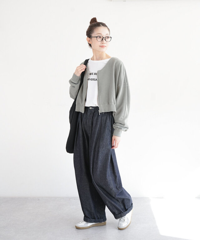 身長:164cm / カラー:gray / 着用サイズ:FREE