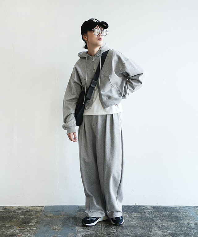 身長:165cm / カラー:15 GRAY / サイズ:FREE