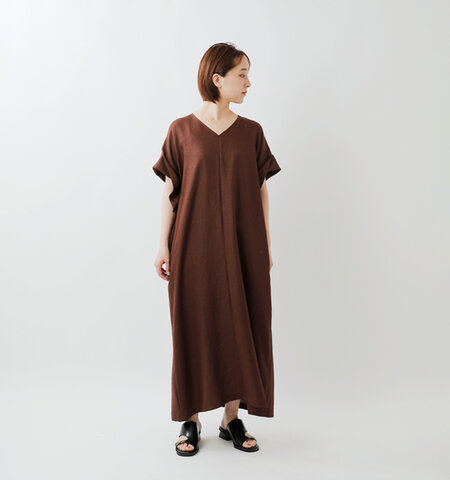 DONEEYU|リネンライク ワンピース u-2169-ms