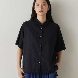 MidiUmi|frill collar shirt