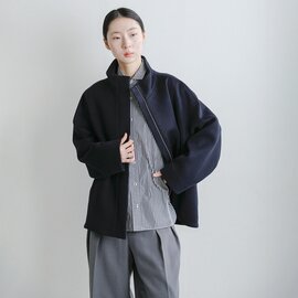 TICCA|ウール スタンドネック ブルゾン tbfa-206【2026aw先行受注会】