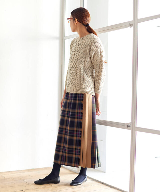 モデル168cm 着用カラー:ブラウン