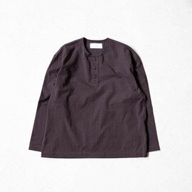 MUYA｜ヘンリーネックシャツ/3color/No.2463